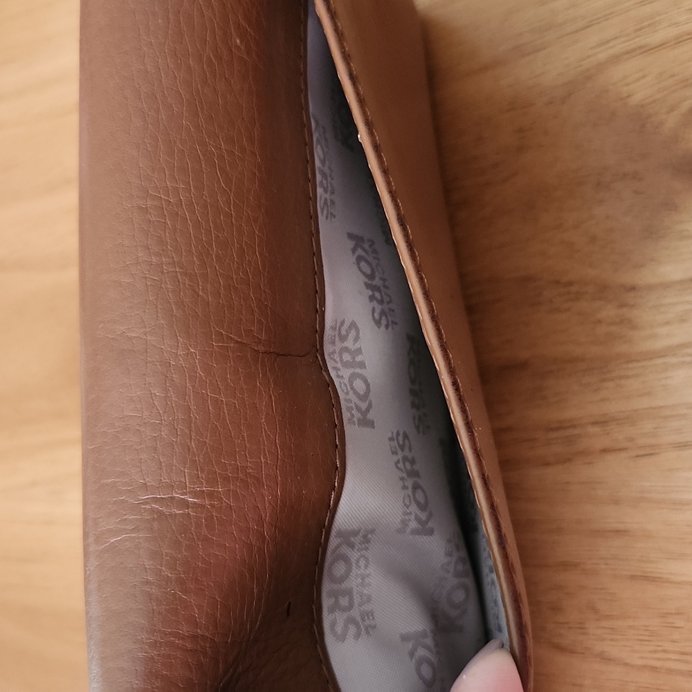 Michael Kors Brown Leather Wallet - Picture 13 of 16
